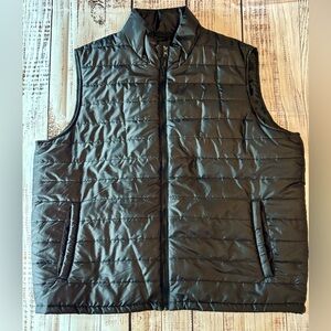 Sonoma Men’s Puffer Vest XL | New, Plum/Dark Brown Tone